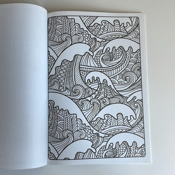 Bendon Ocean Treasures Advanced Coloring Book - Picture 6 of 7